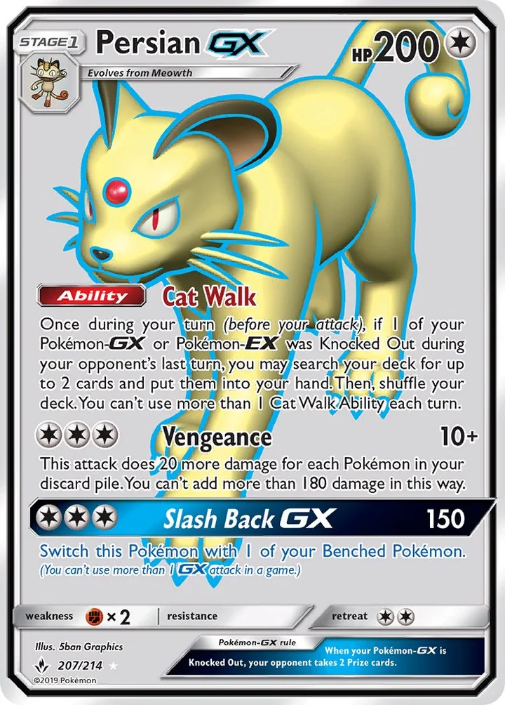 Persian-GX, Unbroken Bonds 207/214