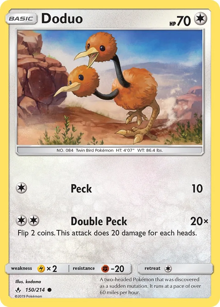 Doduo, Unbroken Bonds 150/214
