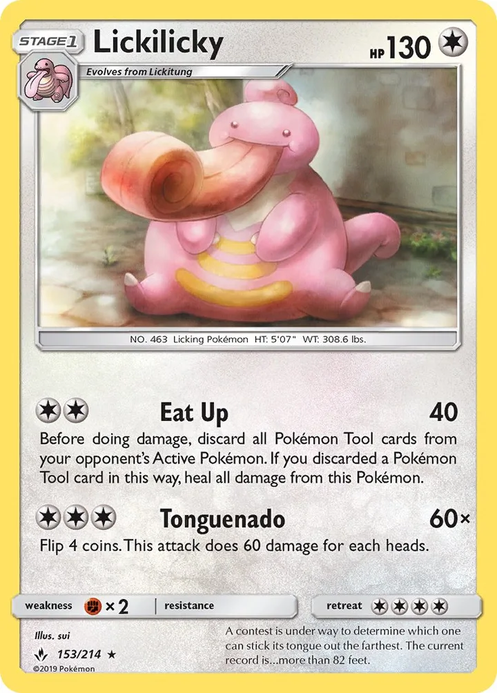 Lickilicky, Unbroken Bonds 153/214