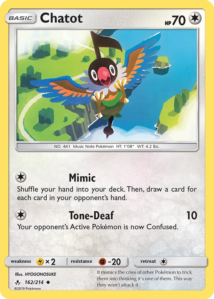 Chatot, Unbroken Bonds 162/214