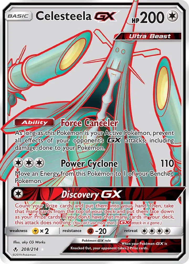 Celesteela-GX, Unbroken Bonds 208/214