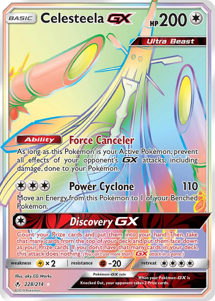 Celesteela-GX, Unbroken Bonds 228/214