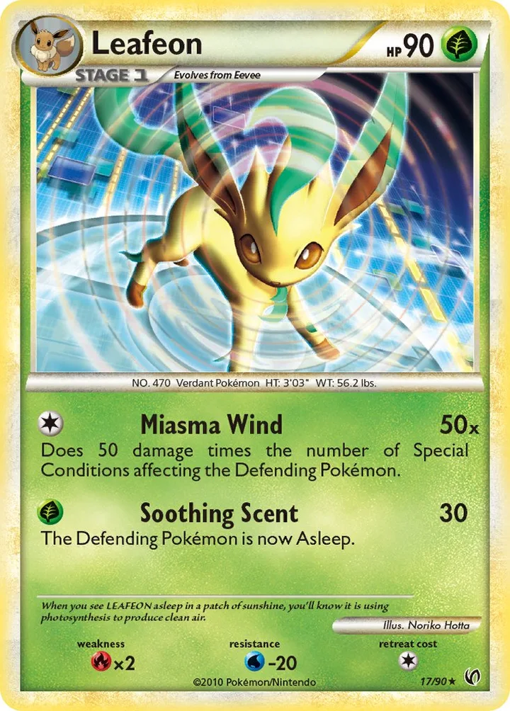 Leafeon, Undaunted 17/90