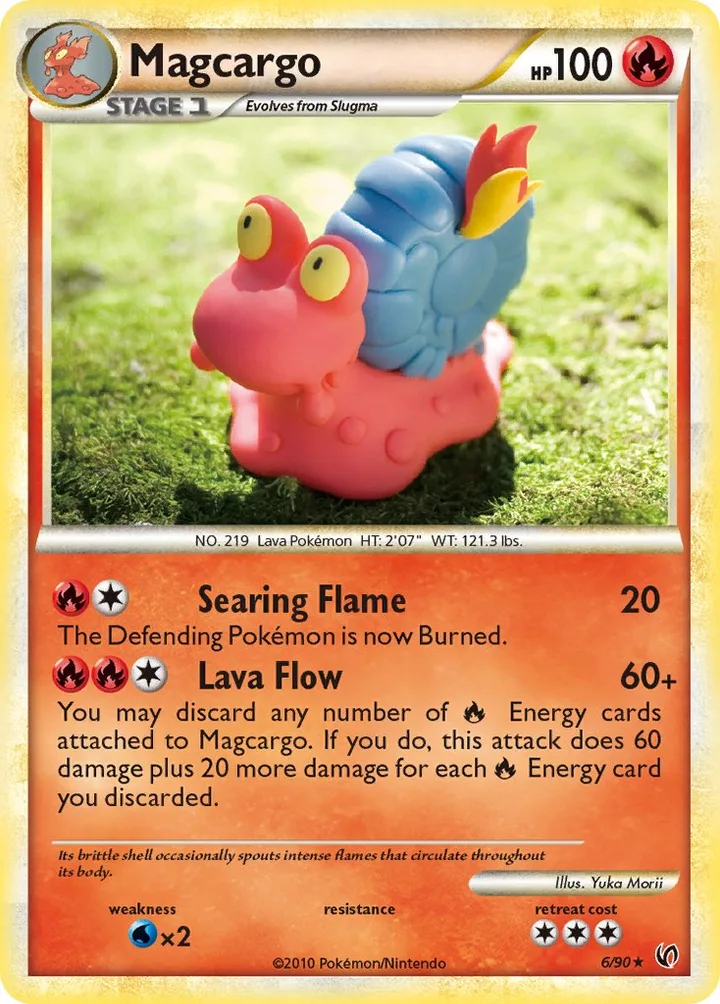 Magcargo, Undaunted 6/90