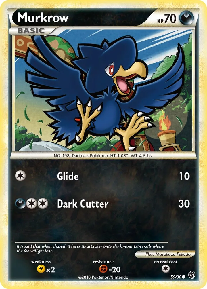 Murkrow, Undaunted 59/90