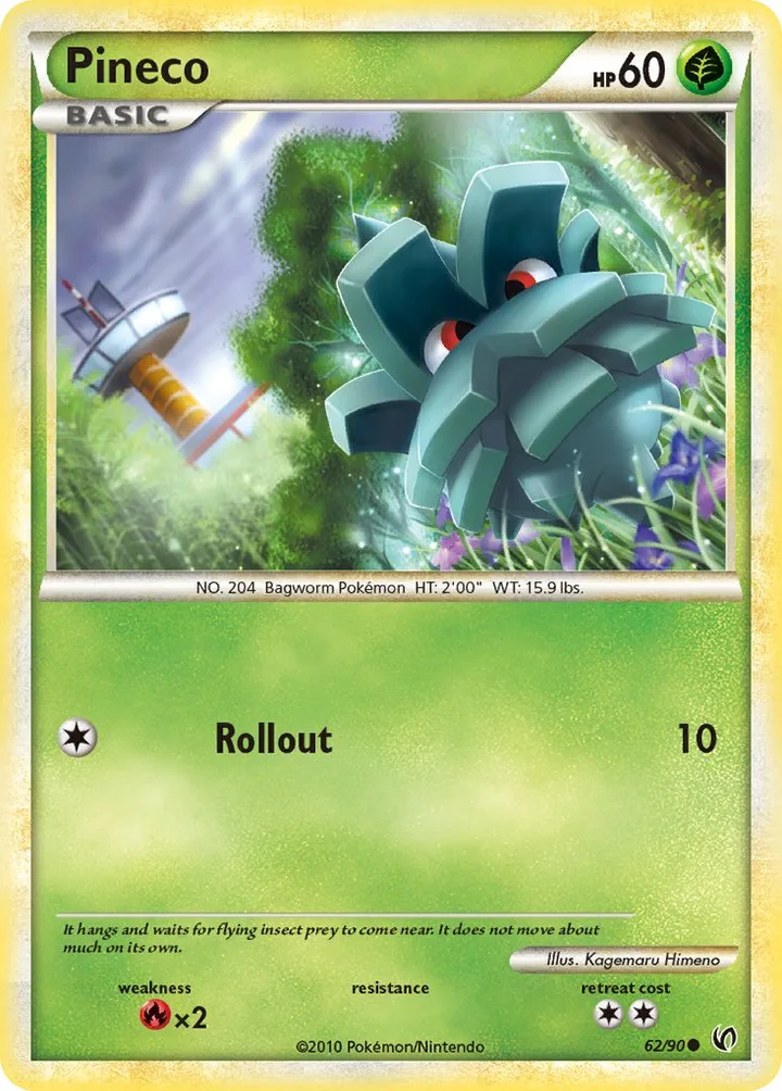 Pineco, Undaunted 62/90