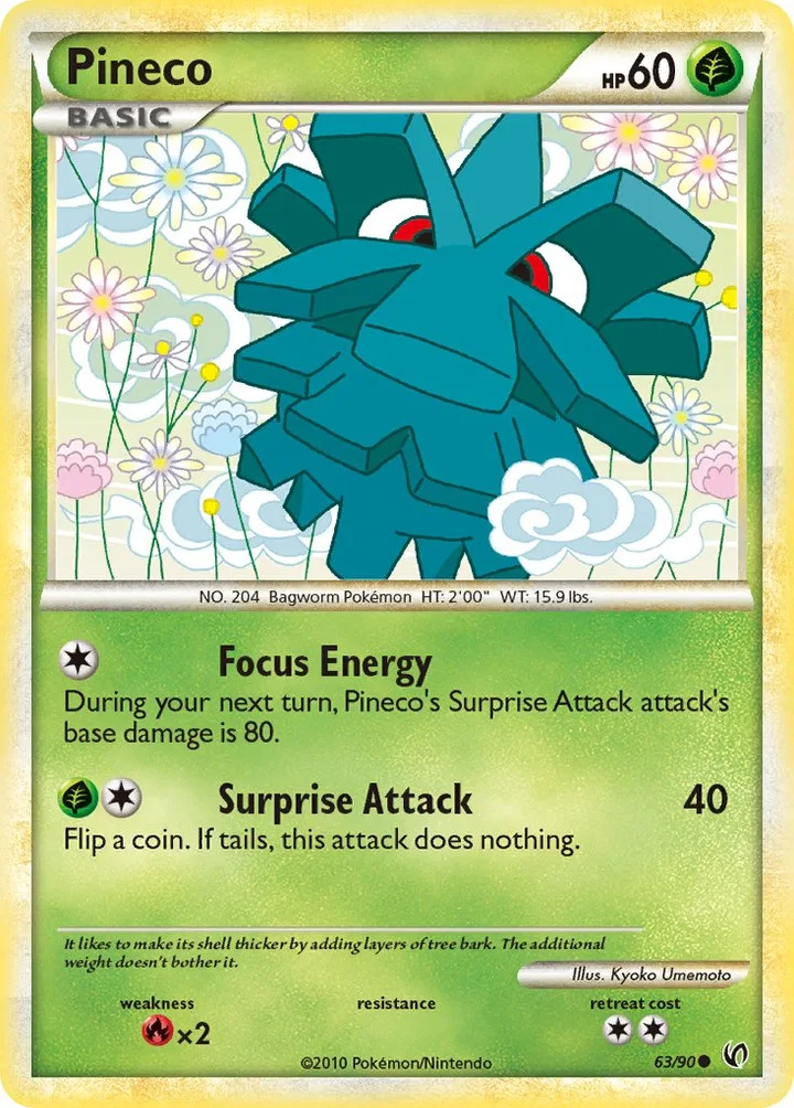 Pineco, Undaunted 63/90