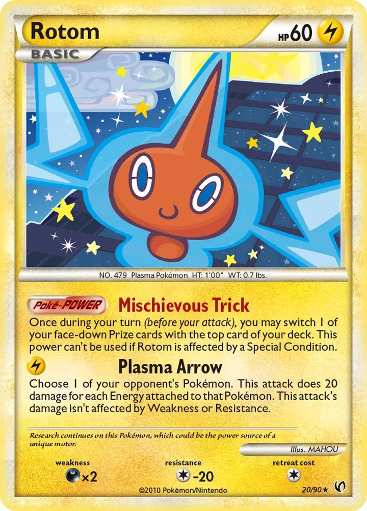 Rotom, Undaunted 20/90