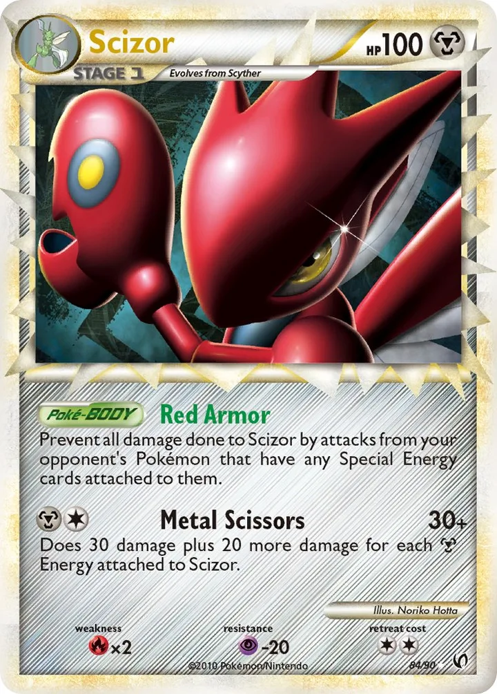 Scizor, Undaunted 84/90