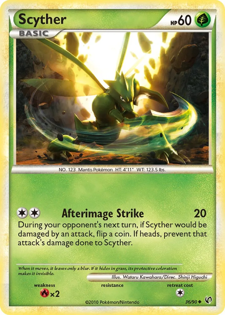 Scyther, Undaunted 36/90