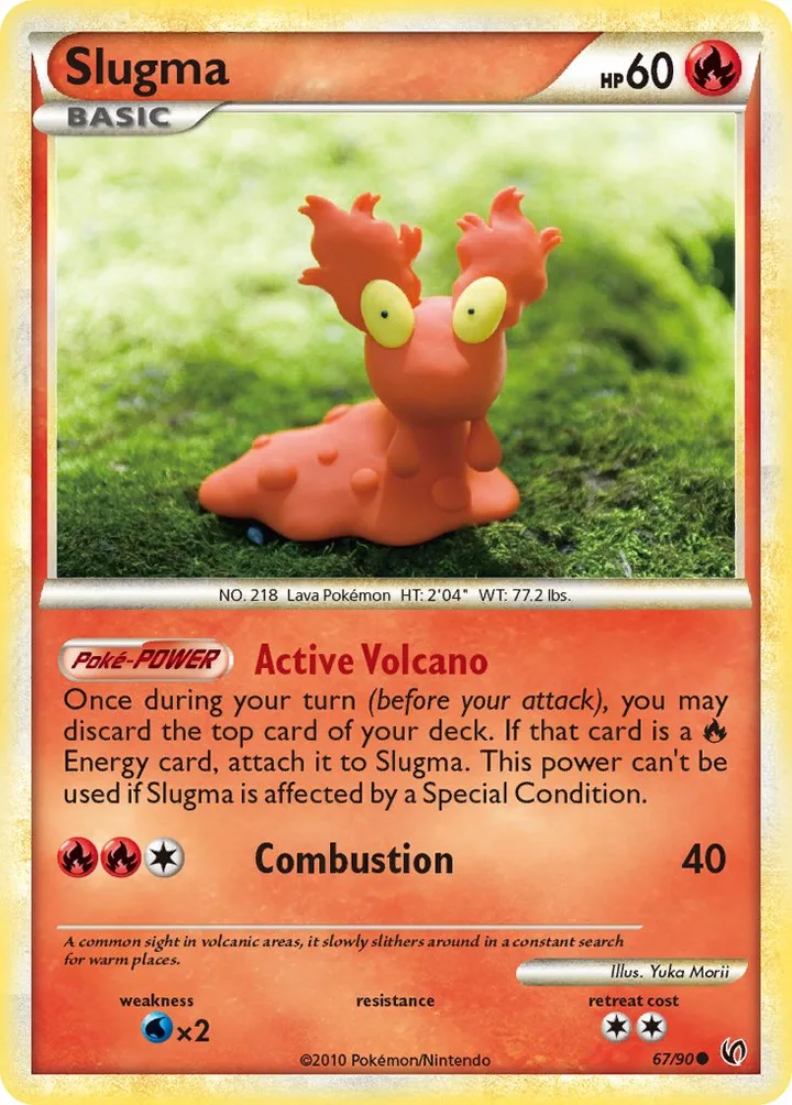 Slugma, Undaunted 67/90
