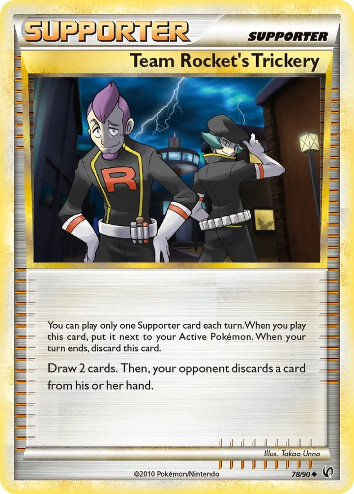 Team Rocket’s Trickery, Undaunted 78/90