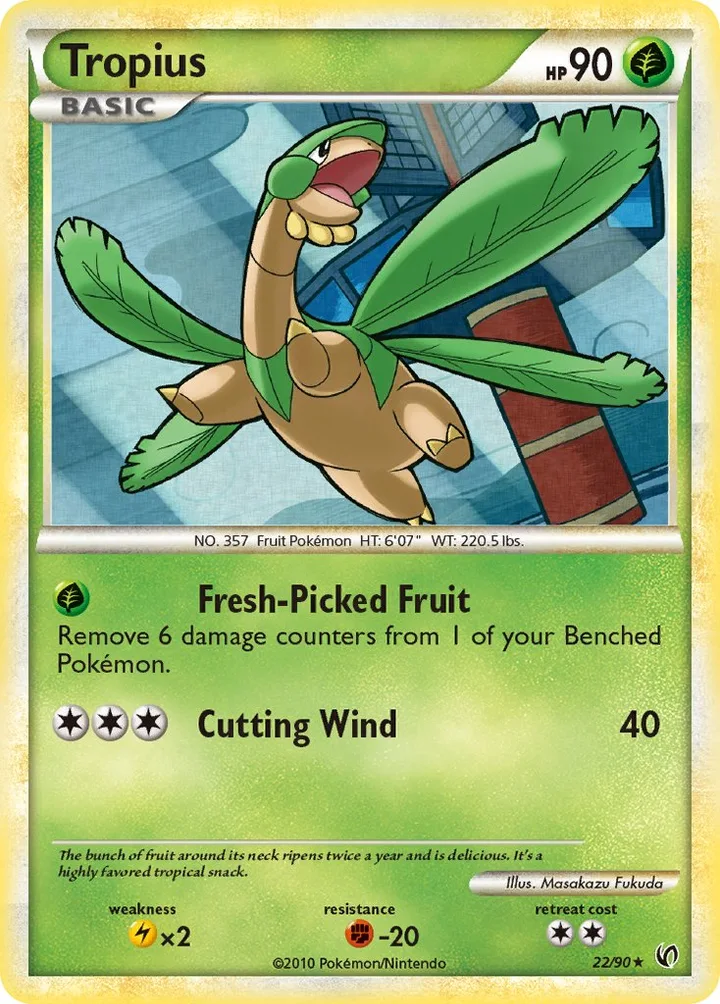Tropius, Undaunted 22/90