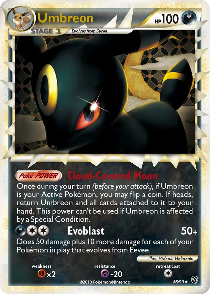 Umbreon, Undaunted 86/90