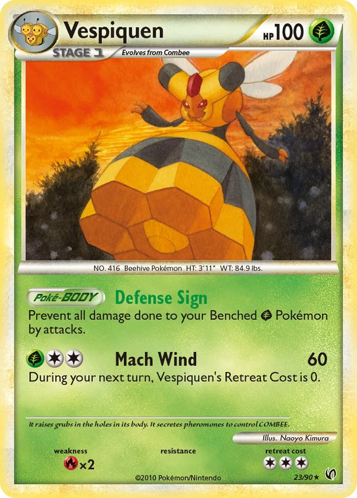 Vespiquen, Undaunted 23/90