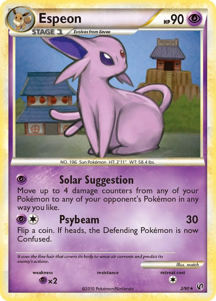 Espeon, Undaunted 2/90