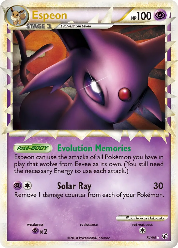 Espeon, Undaunted 81/90