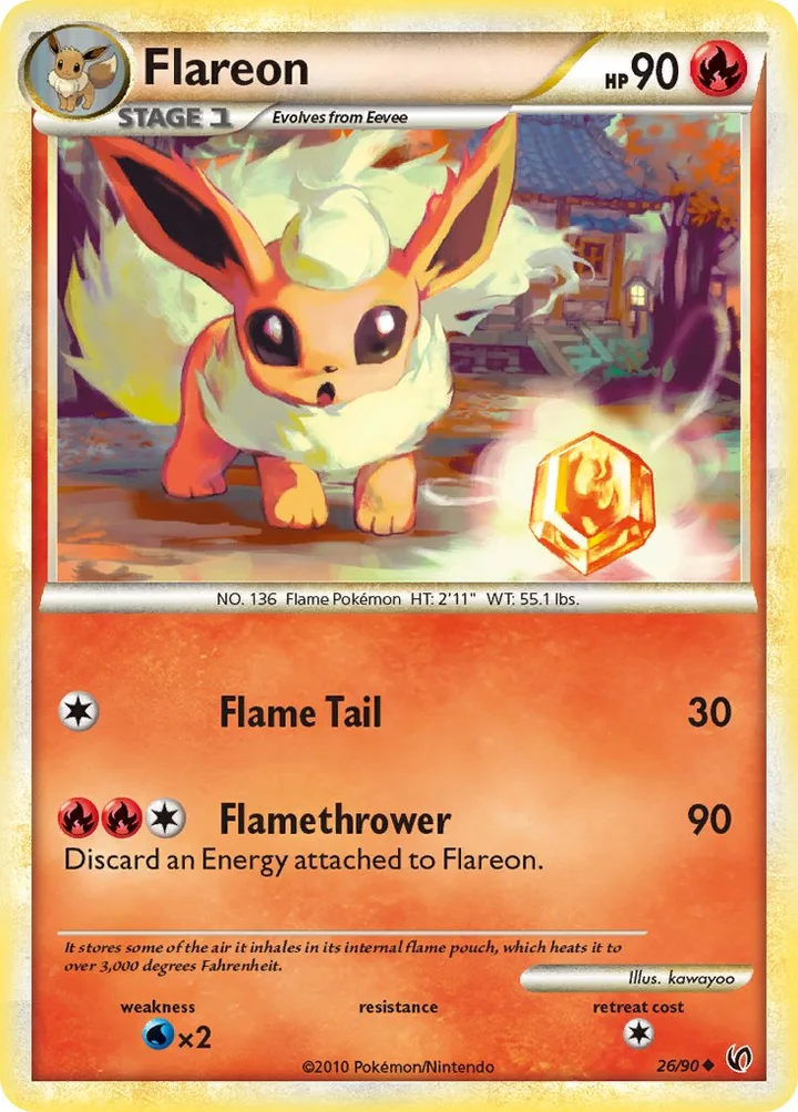 Flareon, Undaunted 26/90