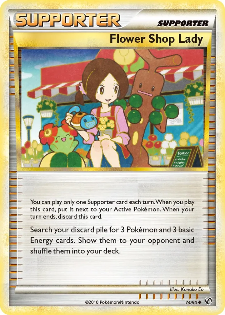 Flower Shop Lady, Undaunted 74/90