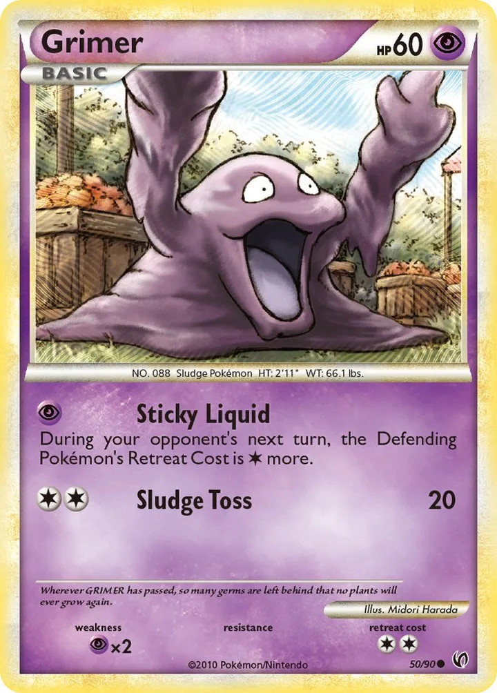 Grimer, Undaunted 50/90