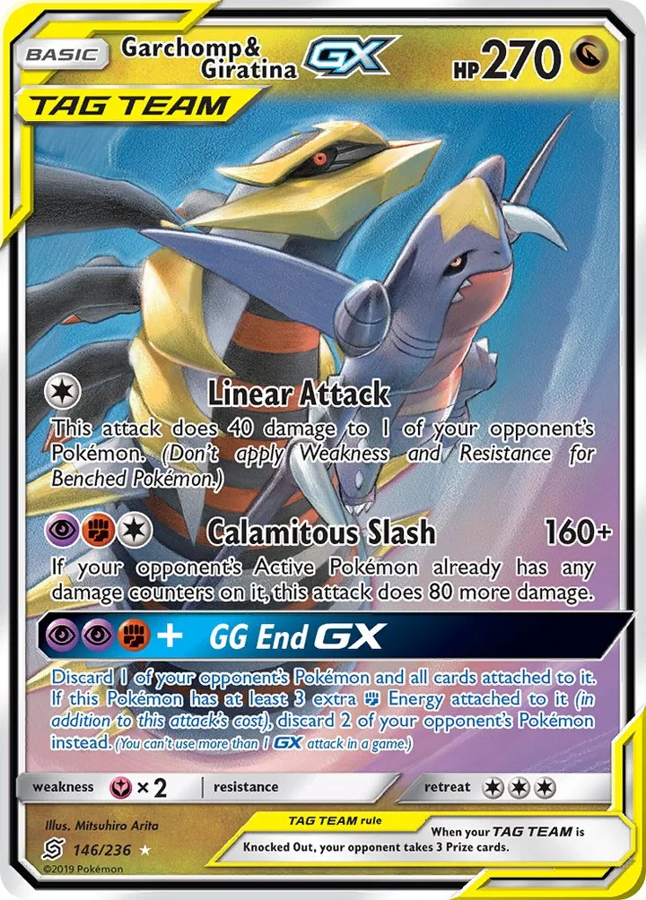 Garchomp & Giratina-GX, Unified Minds 146/236