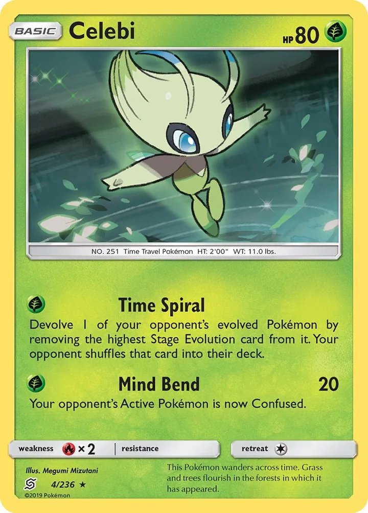 Celebi, Unified Minds 4/236