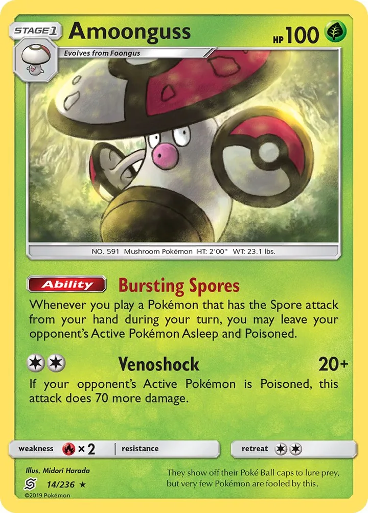 Amoonguss, Unified Minds 14/236