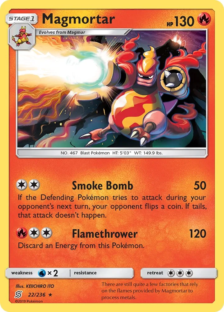 Magmortar, Unified Minds 22/236