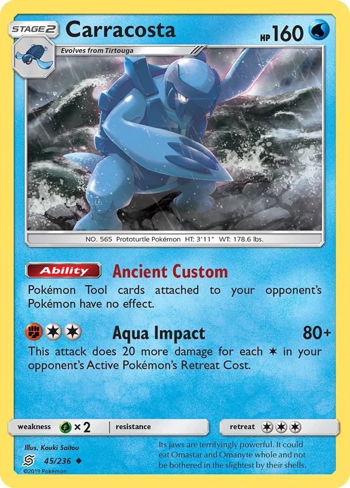 Carracosta, Unified Minds 45/236