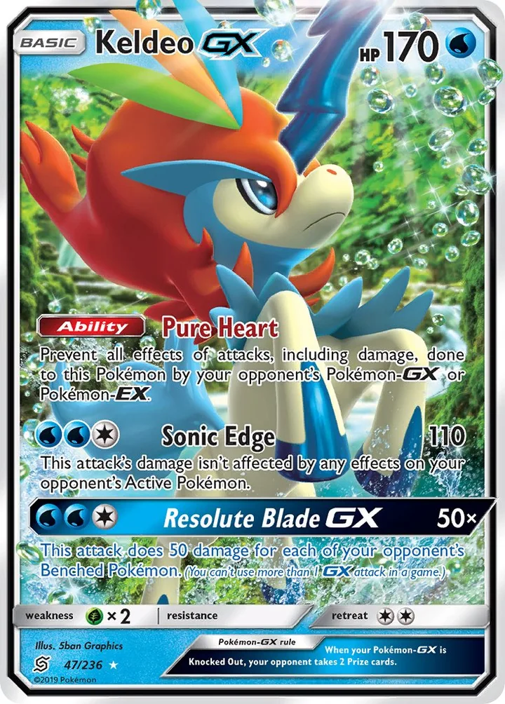 Keldeo-GX, Unified Minds 47/236