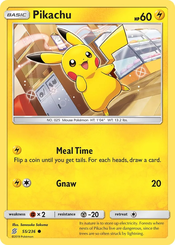 Pikachu, Unified Minds 55/236