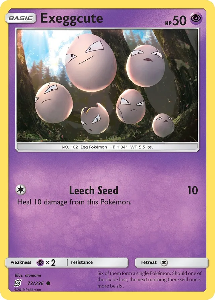Exeggcute, Unified Minds 73/236