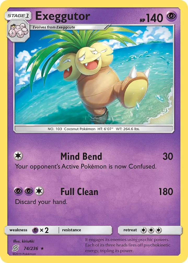 Exeggutor, Unified Minds 74/236