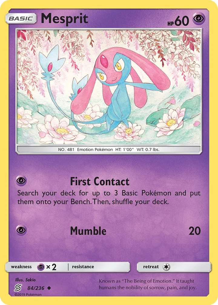 Mesprit, Unified Minds 84/236