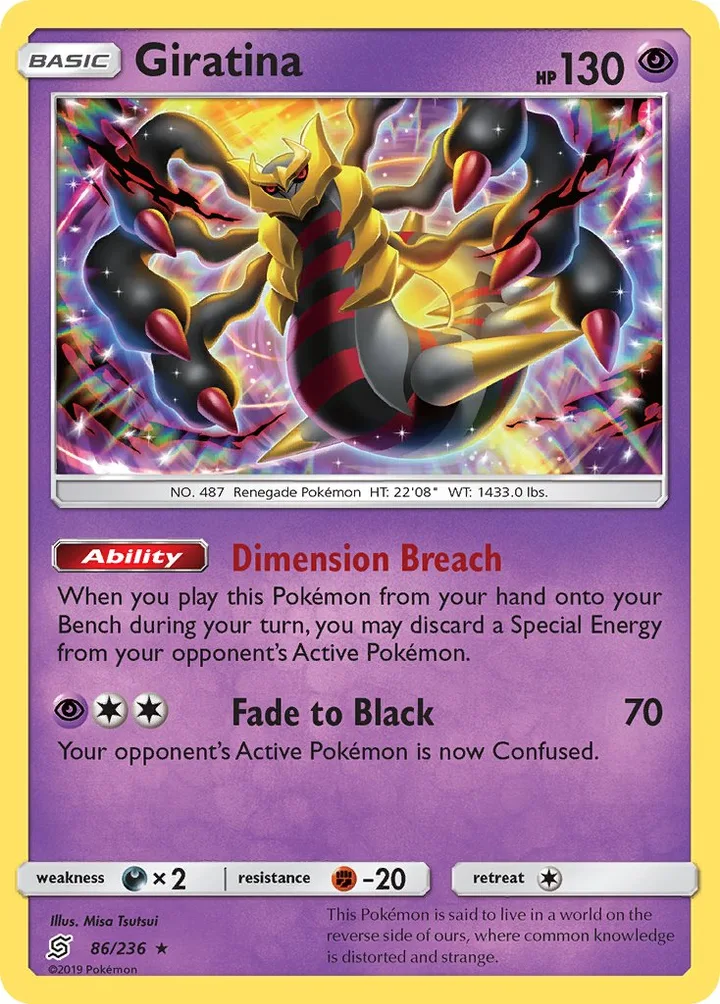 Giratina, Unified Minds 86/236