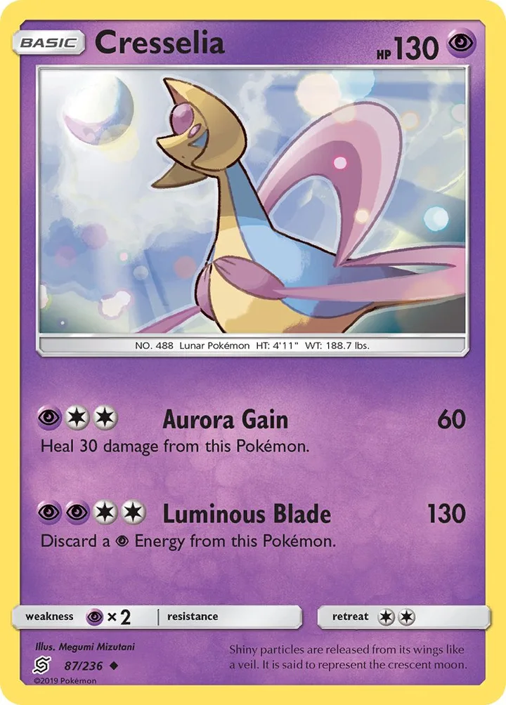 Cresselia, Unified Minds 87/236