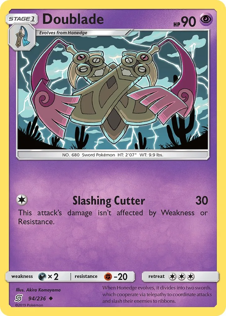 Doublade, Unified Minds 94/236