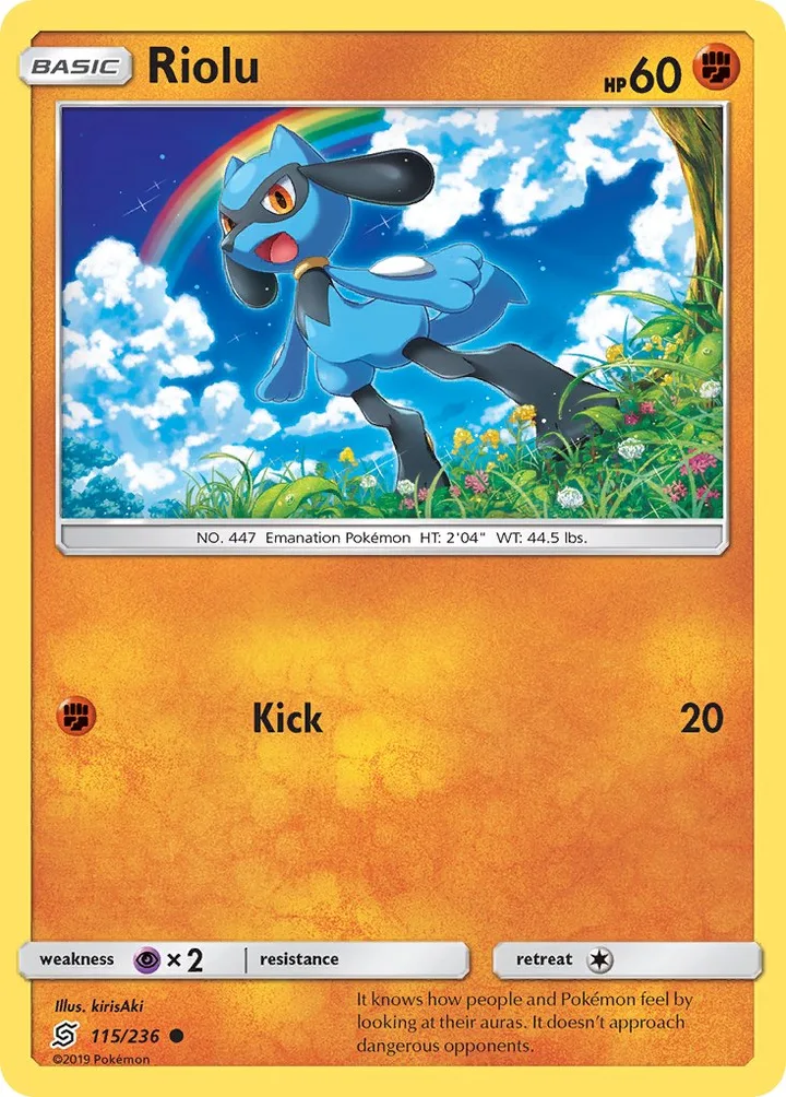 Riolu, Unified Minds 115/236
