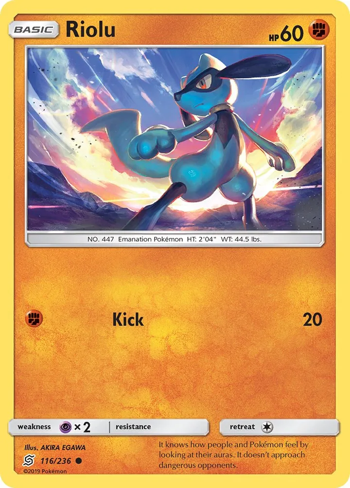 Riolu, Unified Minds 116/236