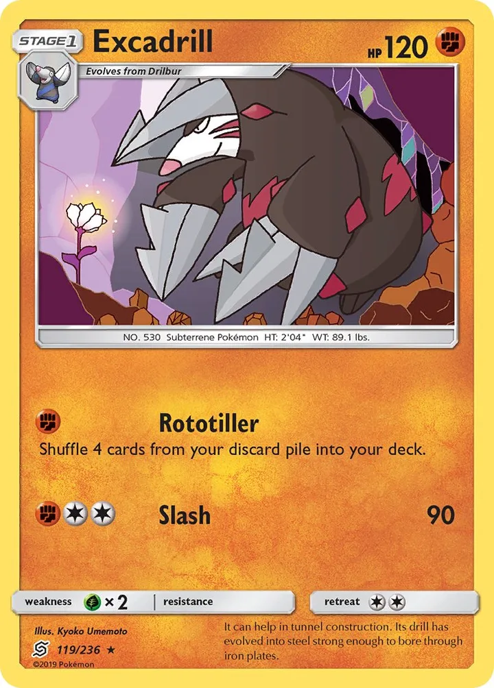 Excadrill, Unified Minds 119/236