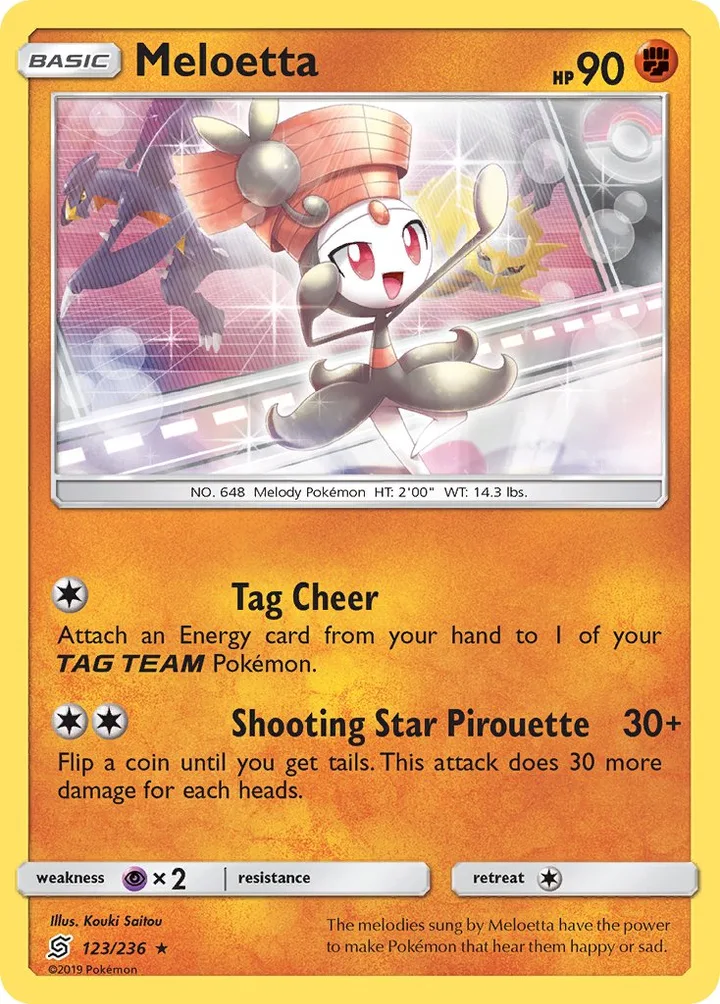 Meloetta, Unified Minds 123/236