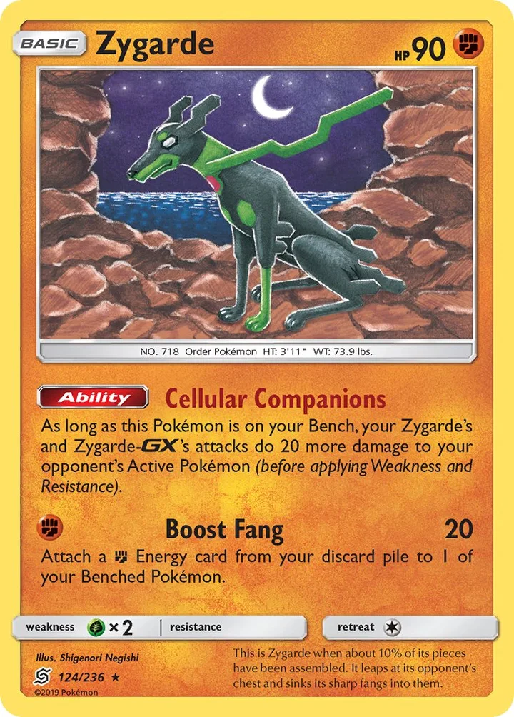 Zygarde, Unified Minds 124/236