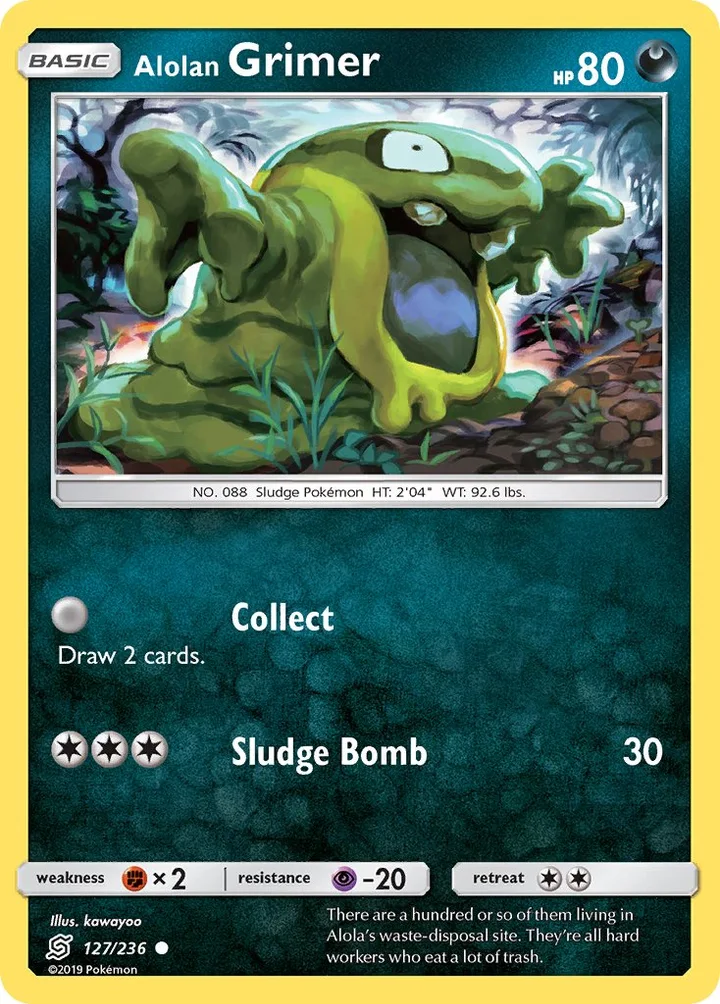 Alolan Grimer, Unified Minds 127/236