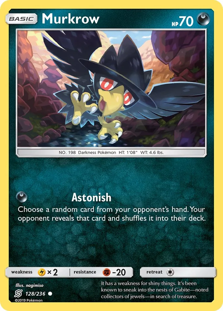 Murkrow, Unified Minds 128/236