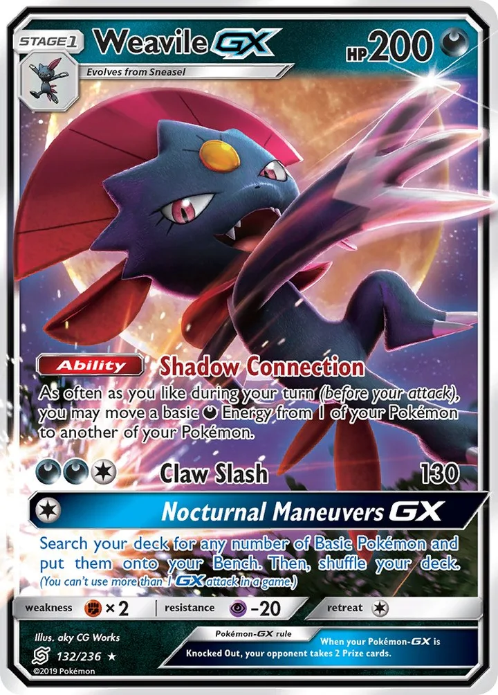 Weavile-GX, Unified Minds 132/236