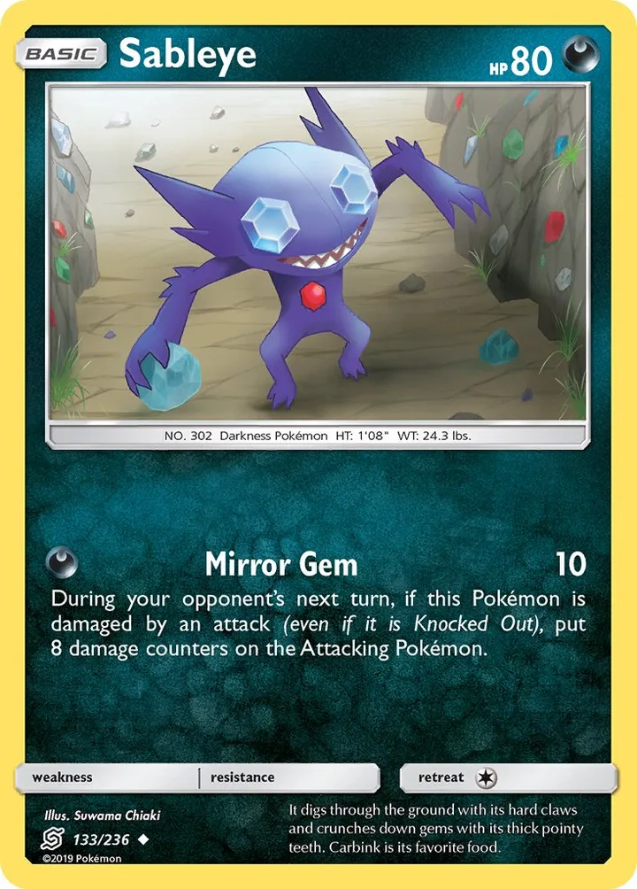Sableye, Unified Minds 133/236