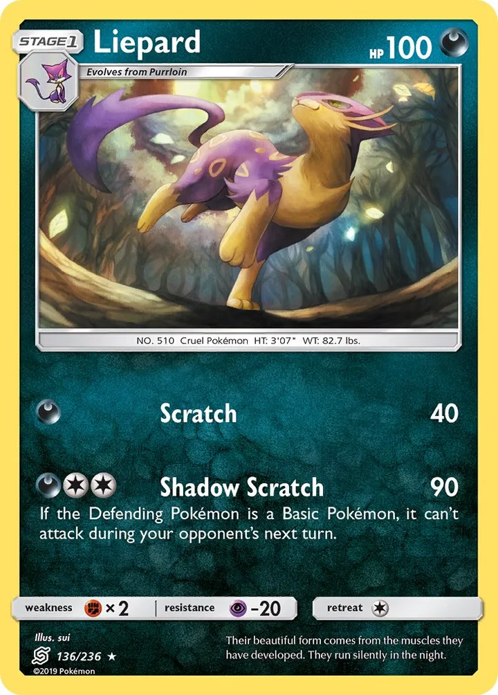 Liepard, Unified Minds 136/236