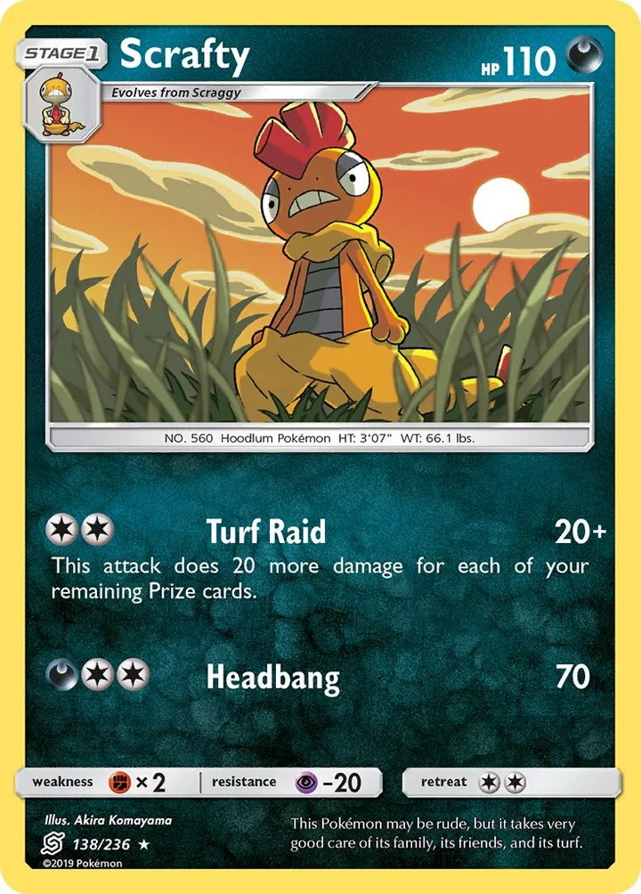 Scrafty, Unified Minds 138/236