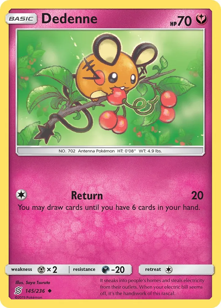 Dedenne, Unified Minds 145/236