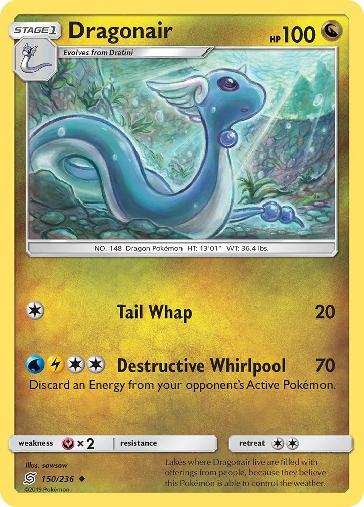 Dragonair, Unified Minds 150/236